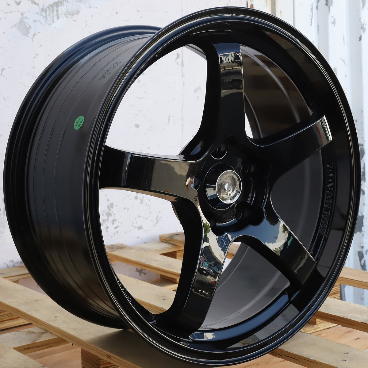 AVN-1 Advan Racing GT Style Wheels in Black