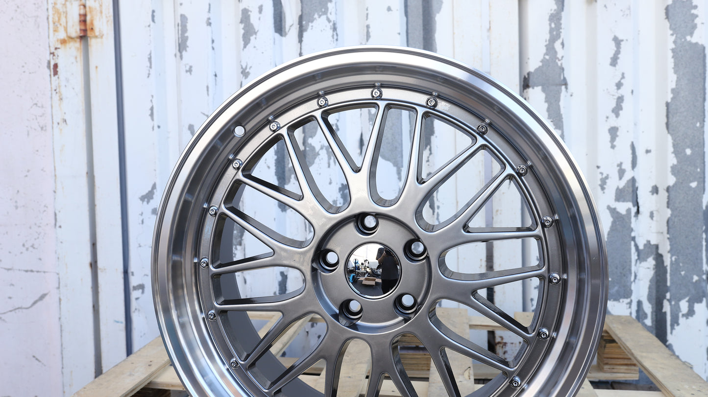 BTS-02 | Hyper Black Machined Lip