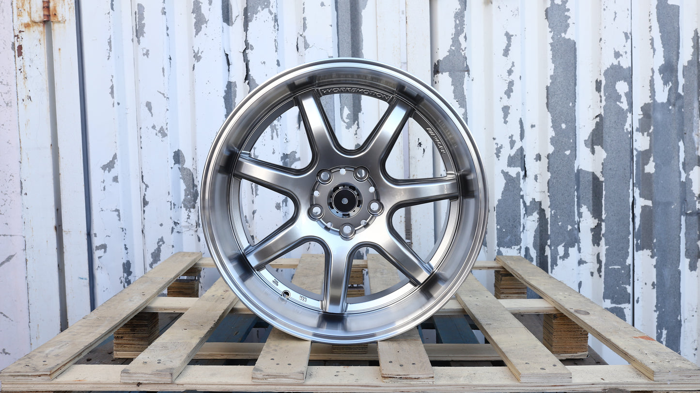 WKS-7 | Hyper Black Machined Lip