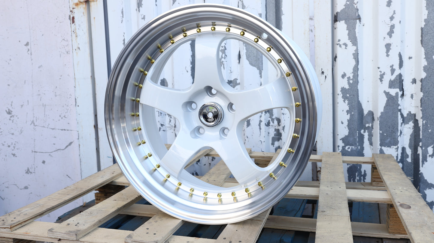 WKS-2 | White Machined Lip