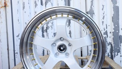 WKS-2 | White Machined Lip