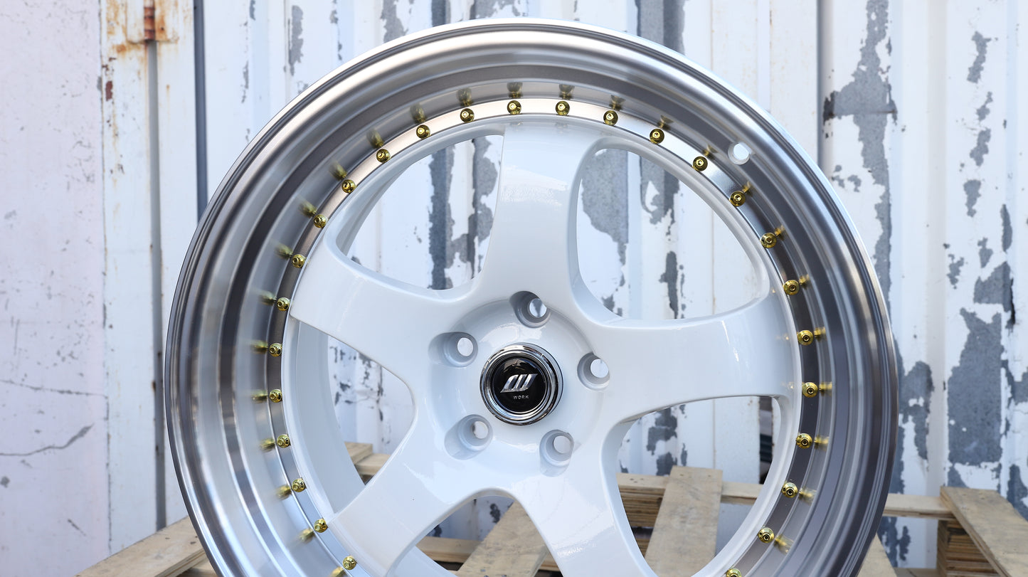 WKS-2 | White Machined Lip
