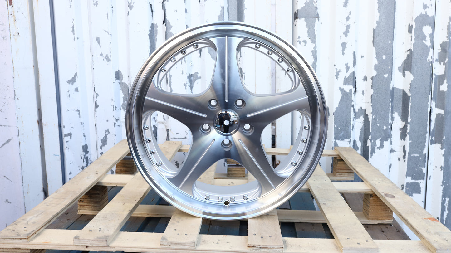 LEO-1 | Silver Machined Face