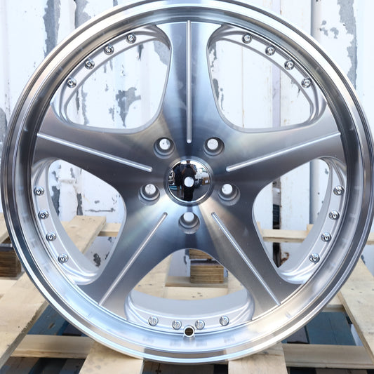 LEO-1 | Silver Machined Face