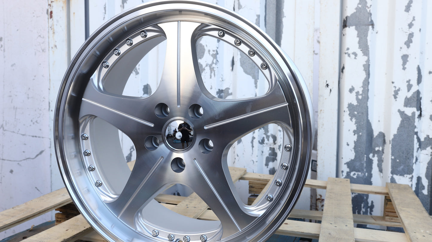 LEO-1 | Silver Machined Face