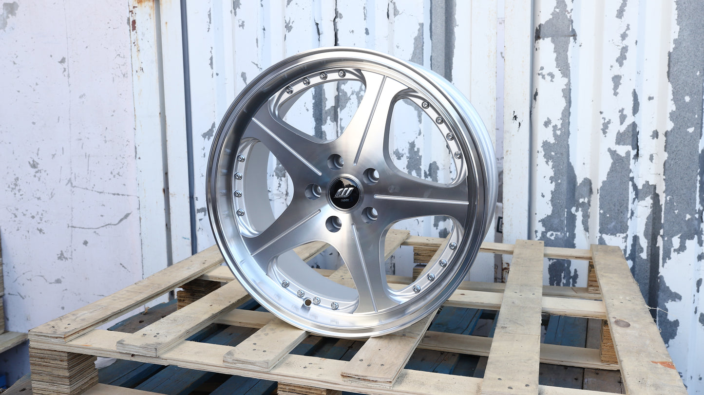 LEO-1 | Silver Machined Face