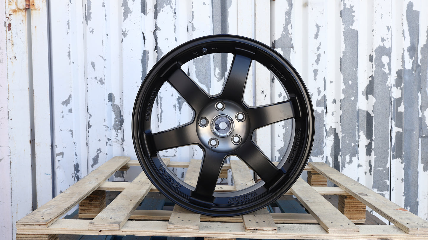 RA-1 | Matte Black Machined Center