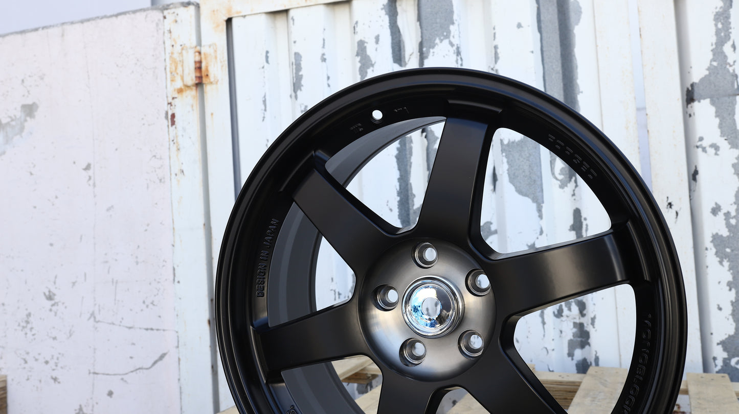 RA-1 | Matte Black Machined Center