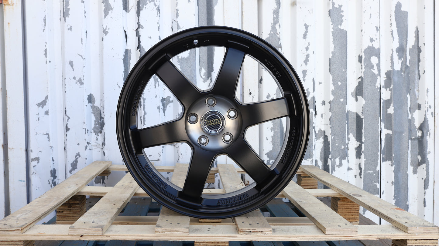 RA-1 | Matte Black Machined Center