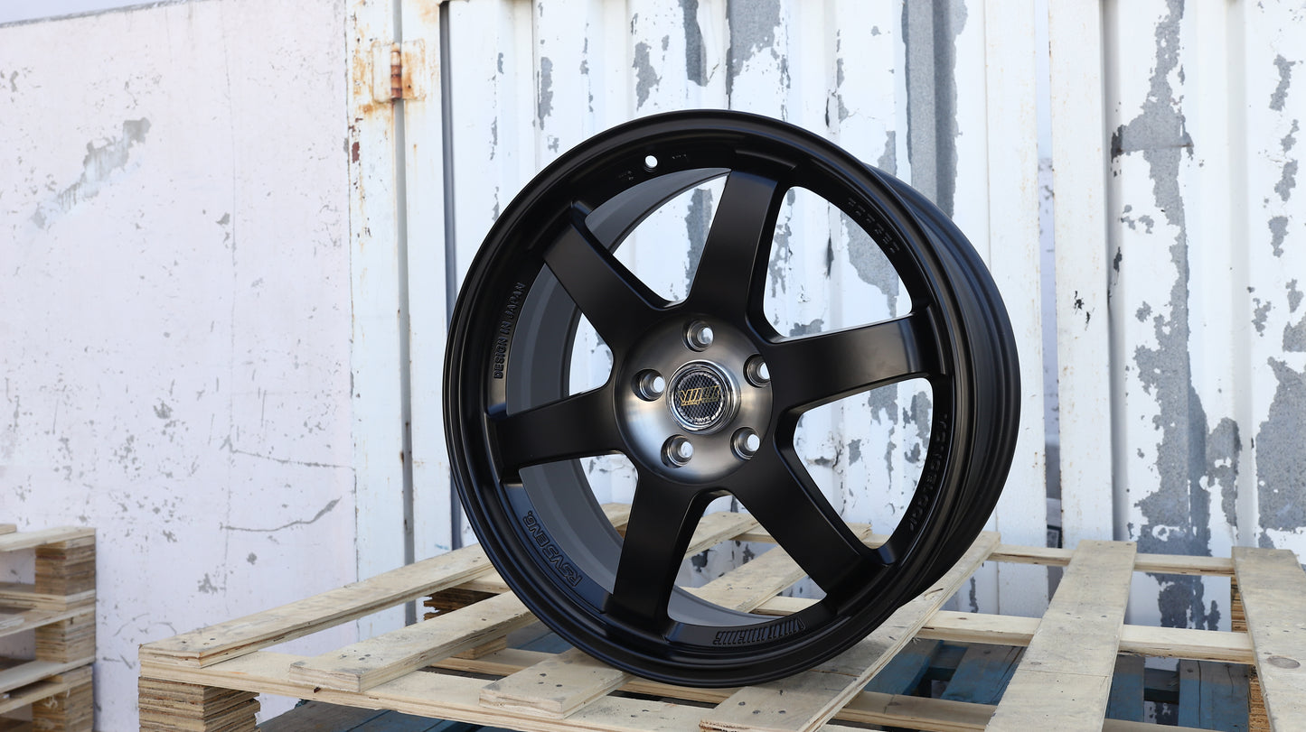RA-1 | Matte Black Machined Center