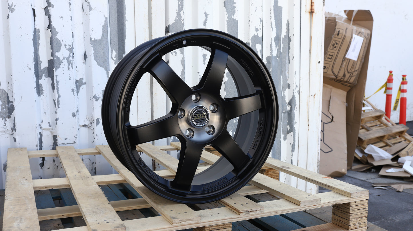 RA-1 | Matte Black Machined Center
