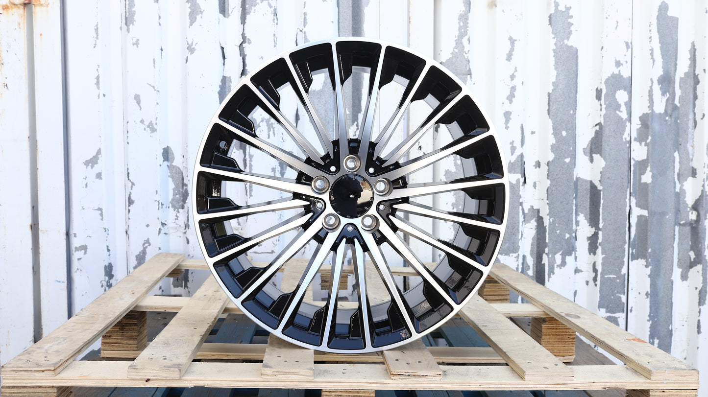 MB09 | Black Machined Face