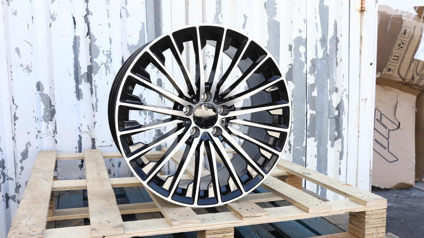 MB09 | Black Machined Face