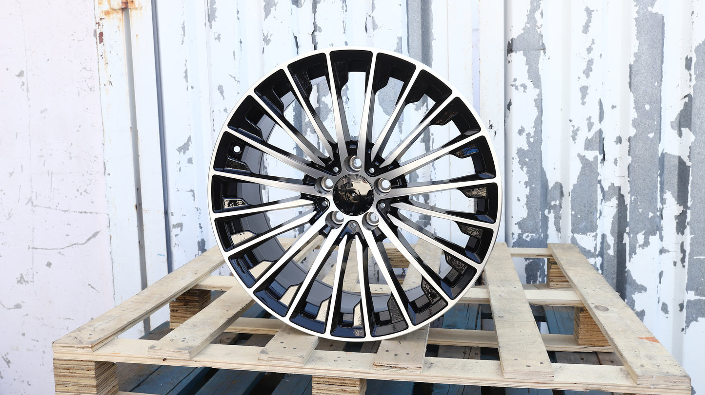 MB09 | Black Machined Face