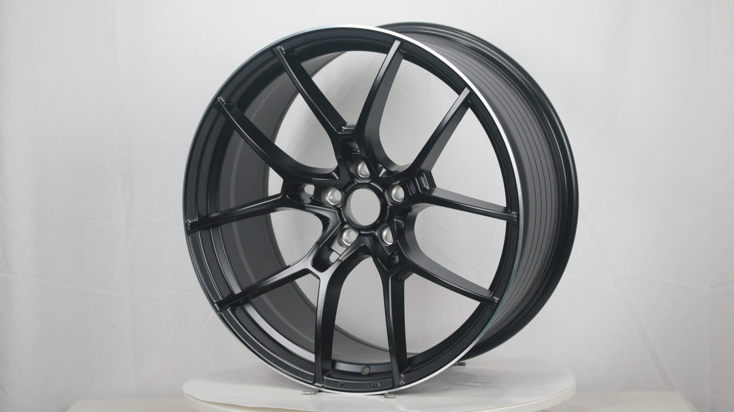 RA-2 | Matte Black Machined Lip