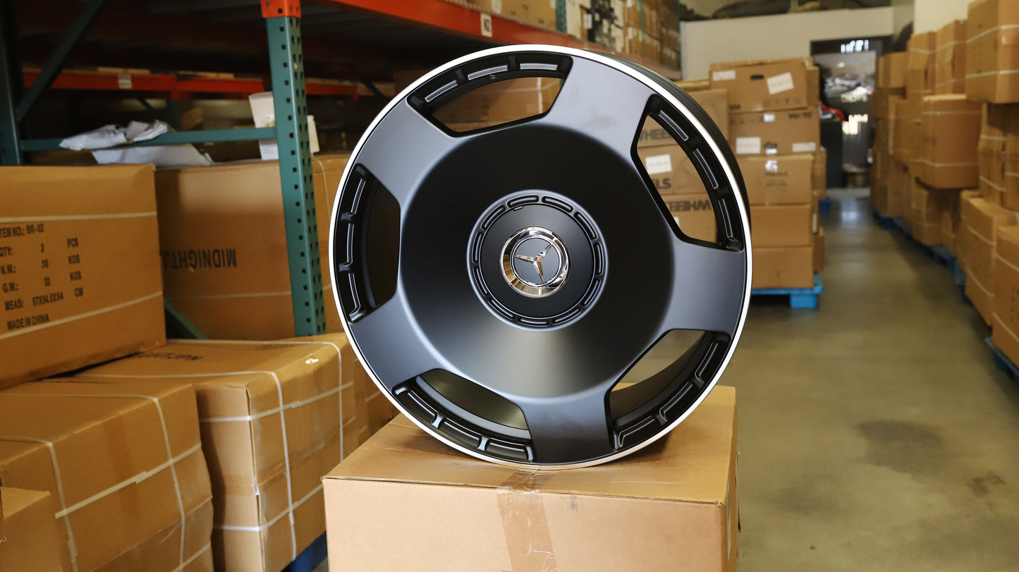 MB05 | Satin Black Machined Lip