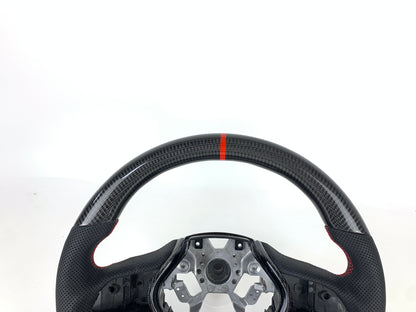 FOR INFINITI Q50 2019+/ Q60 2017+ CARBON FIBER & LEATHER STEERING WHEEL