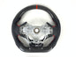 FOR 2019-2023 LEXUS ES CARBON FIBER & LEATHER STEERING WHEEL