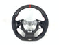 FOR 2013-2023 LEXUS IS CARBON FIBER & LEATHER STEERING WHEEL