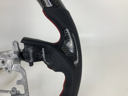 FOR 2014-2021 TOYOTA TACOMA/ 4RUNNER/ TUNDRA CARBON FIBER & LEATHER STEERING WHEEL