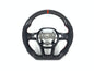 FOR 2022-2024 HONDA CIVIC CARBON FIBER & LEATHER STEERING WHEEL