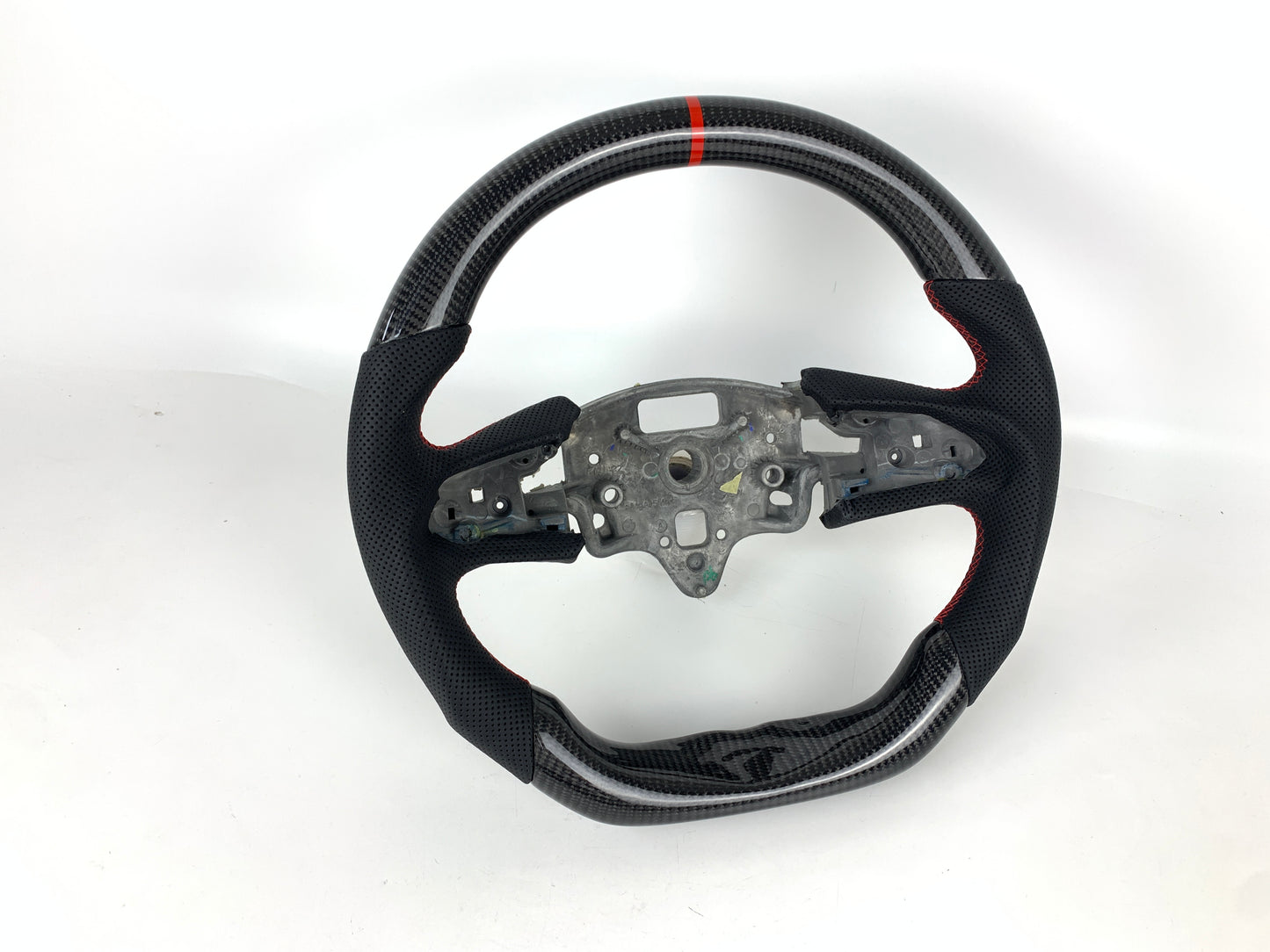 FOR 2020-2023 CADILLAC CT4/CT5 CARBON FIBER & LEATHER STEERING WHEEL