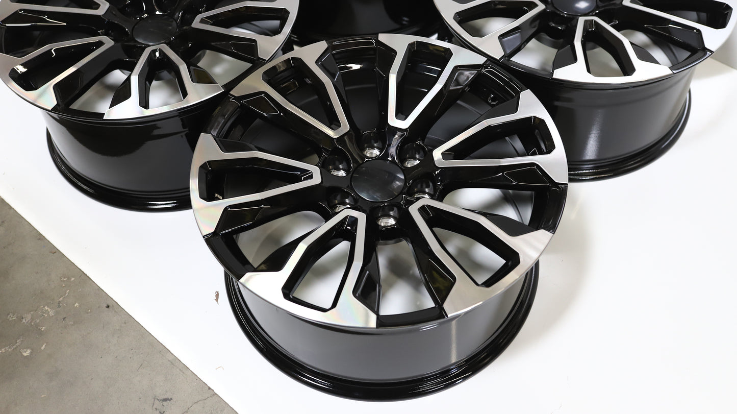 GM02 | Black Machined Face