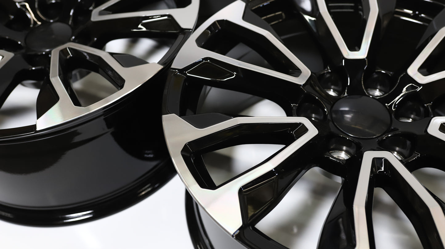 GM02 | Black Machined Face