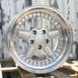 17x10" Silver w/ Machined Lip AC Schnitzer Type 1 Style Wheels (5x120) Fits BMW