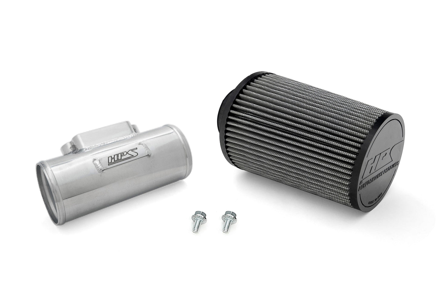 HPS 3 inch MAF Housing Air Intake Tube with HPS Air Filter HPS-4297