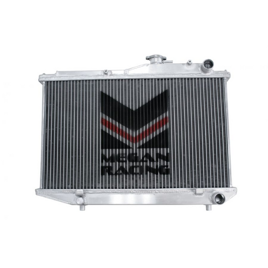 Megan Racing Performance Aluminum 2-Row Radiator For 1983-1987 Toyota Corolla GTS/SR5 E80