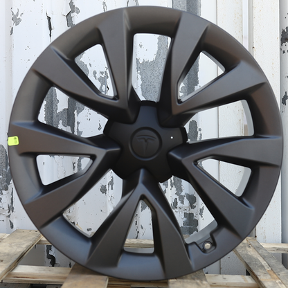 20x9"/20x9.5" Gunmetal Gray Cyberstream Style Wheels (5x120) Fits Tesla Model S & Model X AWD, Long Range & Plaid
