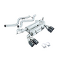 Megan Racing Supremo Axle Back Exhaust System Black Chrome Tip for 2008-2013 BMW M3 E90 Sedan 4DR
