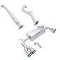 Megan Racing RS Stainless Axle-Back Exhaust System 3" Ti-Tip For 09-16 Genesis Coupe 2.0T BK