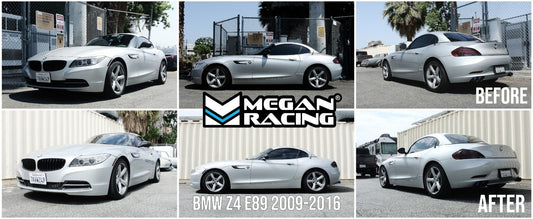 Megan Racing Front/Rear Red Euro Ver Lowering Spring Kit For 09-16 BMW Z4 E89