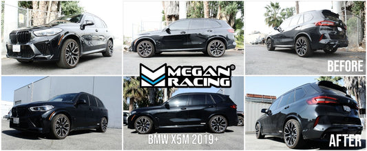 Megan Racing Front/Rear Euro-Version Lowering Spring Kit For 19+ BMW X5 M AWD F95