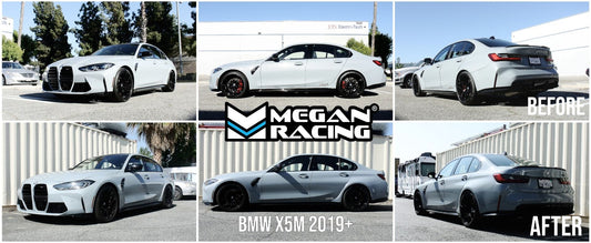 Megan Racing Front/Rear Euro-Version Lowering Spring Kit For 21+ BMW M3 G80