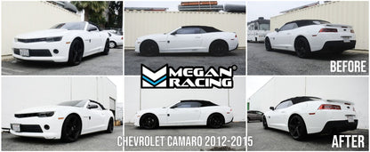 Megan Racing Front/Rear Lowering Spring Kit For 12-15 Chevrolet Camaro 5th