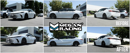Megan Racing Street-Version Lowering Springs Kit For 25+ Toyota Camry (XV80)