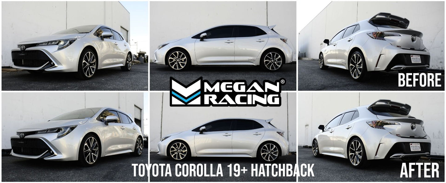 Megan Racing Street Lowering Springs Kit For 19+ Toyota Corolla Hatchback E210/23+ GR Corolla