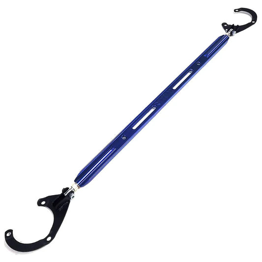 Megan Racing Front Upper Strut Tower Brace Bar For 03-08 Corolla/Matrix E130 - Blue - MR-SB-TCO01FU-B