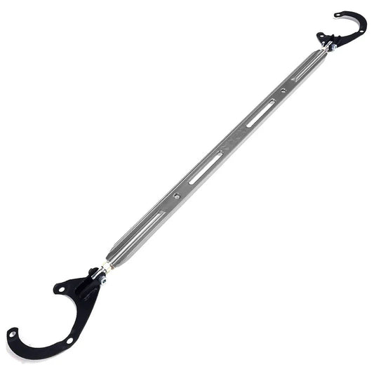 Megan Racing Front Upper Strut Tower Brace Bar For 03-08 Corolla/Matrix E130 - Polish - MR-SB-TCO01FU-P