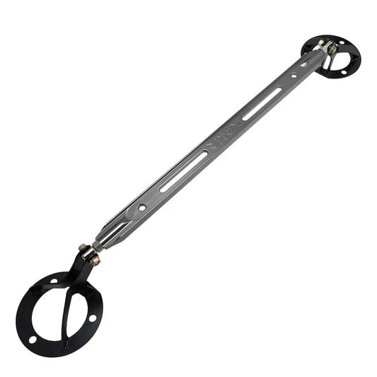 Megan Racing Gunmetal Front Upper Strut Brace Bar For 86-92 Toyota Supra A70 - MR-SB-TS8692FU-G