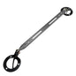Megan Racing Gunmetal Front Upper Strut Brace Bar For 86-92 Toyota Supra A70 - MR-SB-TS8692FU-G