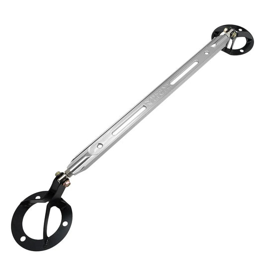 Megan Racing Polish Front Upper Strut Tower Brace Bar For 86-92 Toyota Supra A70 - MR-SB-TS8692FU-P