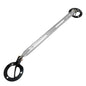 Megan Racing Polish Front Upper Strut Tower Brace Bar For 86-92 Toyota Supra A70 - MR-SB-TS8692FU-P