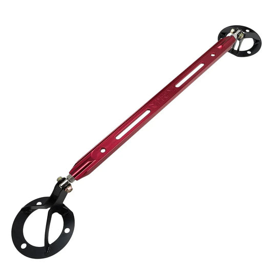 Megan Racing Red Front Upper Strut Tower Brace Bar For 86-92 Toyota Supra A70 - MR-SB-TS8692FU-R