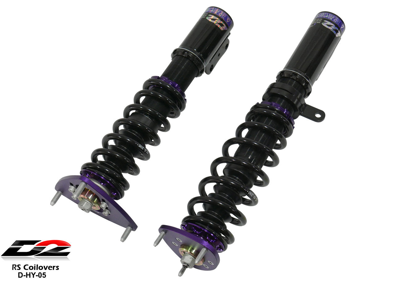 D2 Racing RS Coilovers for 1996-1999 Hyundai Elantra