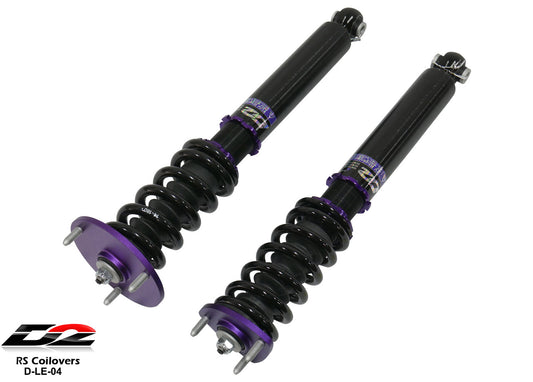 D2 Racing RS Coilovers for 1998-2005 Lexus GS300/ GS400/ GS430 (RWD)