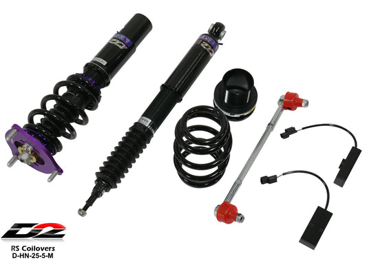 D2 Racing RS Coilovers w/ ADS Bypass Modules for 2017+ Honda Civic Si (ONLY) / 2018+ Accord (D-HN-25-5-M)
